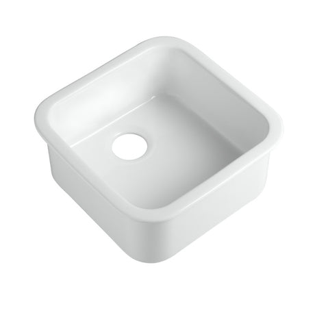 483x483x203mm Undermount Fireclay Butler Single Bowl Farmhouse Sink
