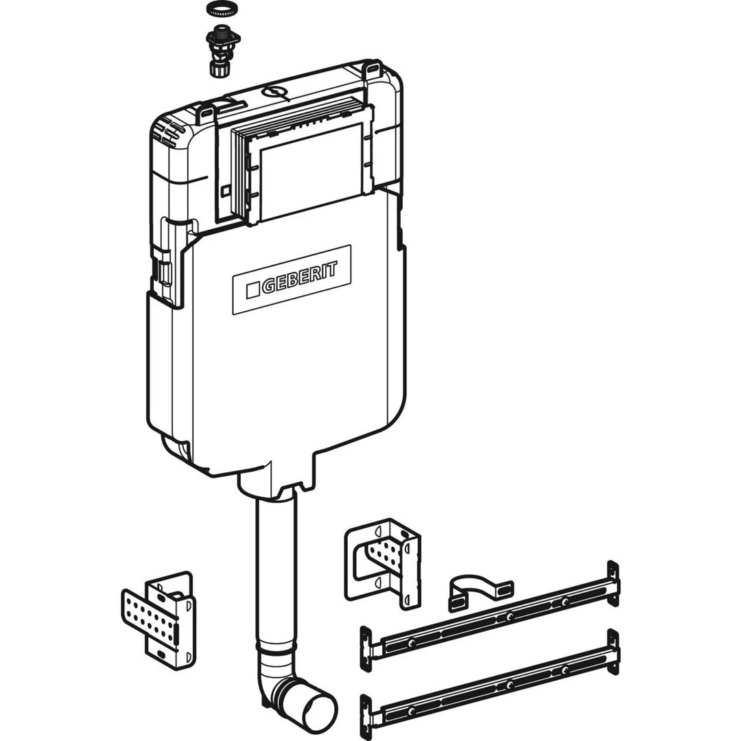 Geberit Sigma8 In-wall Cistern – alternate view