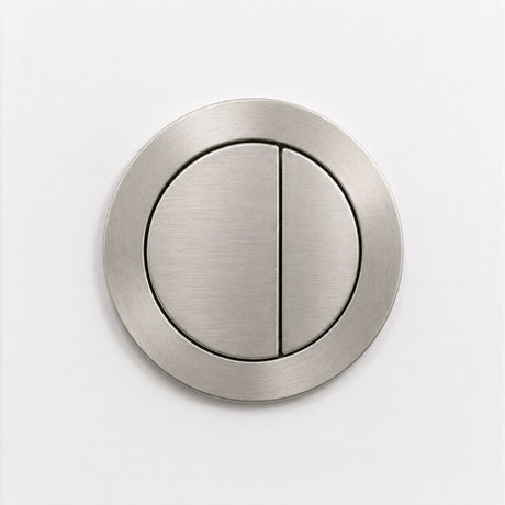 Round Flush Buttons – Brushed Nickel