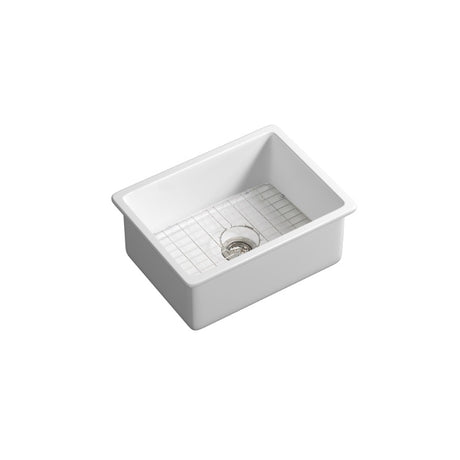 685X483X254mm Undermount Fireclay Butler Single Bowl Kitchen Sink – alternate view