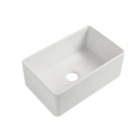 760x459x254mm Fireclay Butler Single Bowl Farmhouse Sink – alternate view