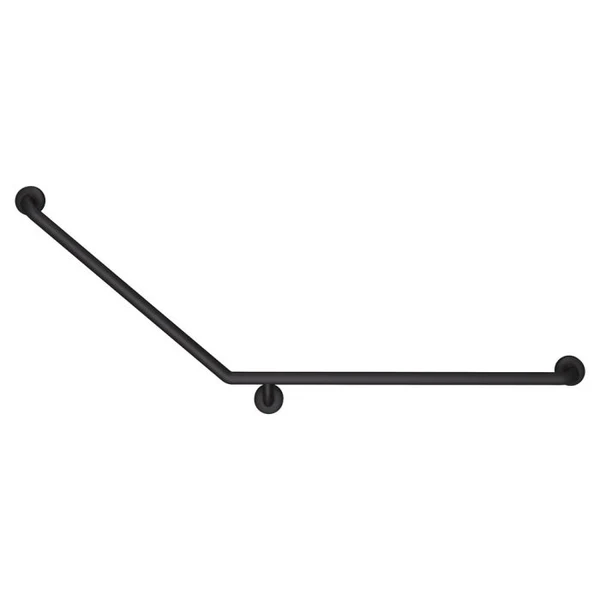 40° Right-Hand Accessible Grab Rail – Matte Black