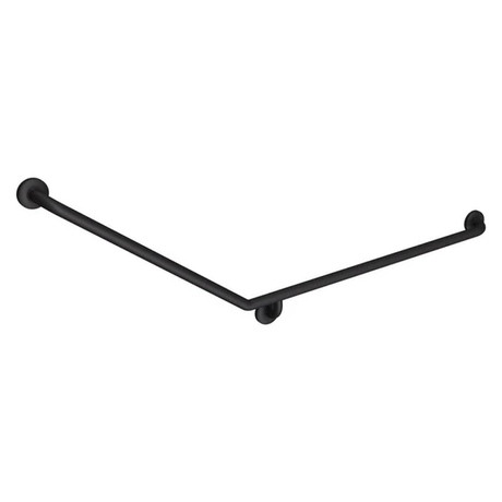 40° Right-Hand Accessible Grab Rail – Matte Black – alternate view
