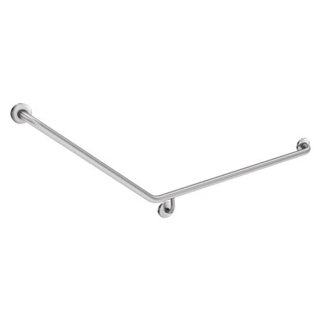 40° Right-Hand Accessible Grab Rail – Stainless Steel – alternate view