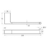 Ceram Towel Bar – view 5