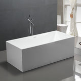 Brooklyn Multi-fit-free Gloss White Freestanding Bath - 1700mm – alternate view