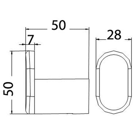 Dove Robe Hook – alternate view