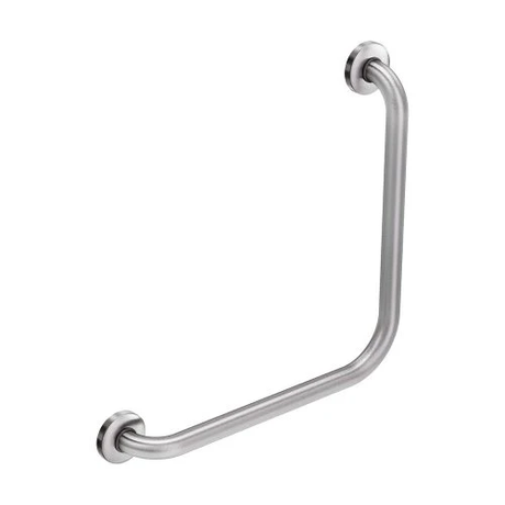 90° Ambulant Accessible Grab Rail – Stainless Steel – alternate view