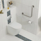 90° Ambulant Accessible Grab Rail – Stainless Steel – view 4