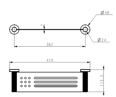 Linie Metal Shelf – view 5