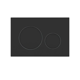 ABS Round Flush Buttons for Geberit Sigma – Matte Black