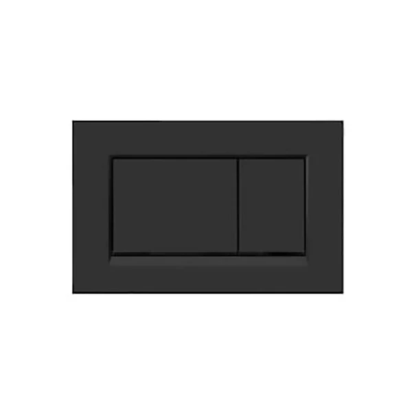 ABS Square Flush Buttons for Geberit Sigma – Matte Black