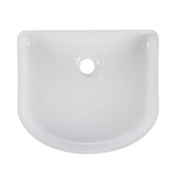 AR400 - 410x360x120mm Gloss White Above Countertop Basin – alternate view