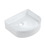 AR400 - 410x360x120mm Gloss White Above Countertop Basin