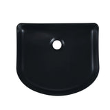 AR400MB - 410x360x120mm Matte Black Above Countertop Basin – alternate view