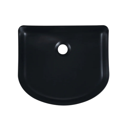 AR400MB - 410x360x120mm Matte Black Above Countertop Basin – alternate view