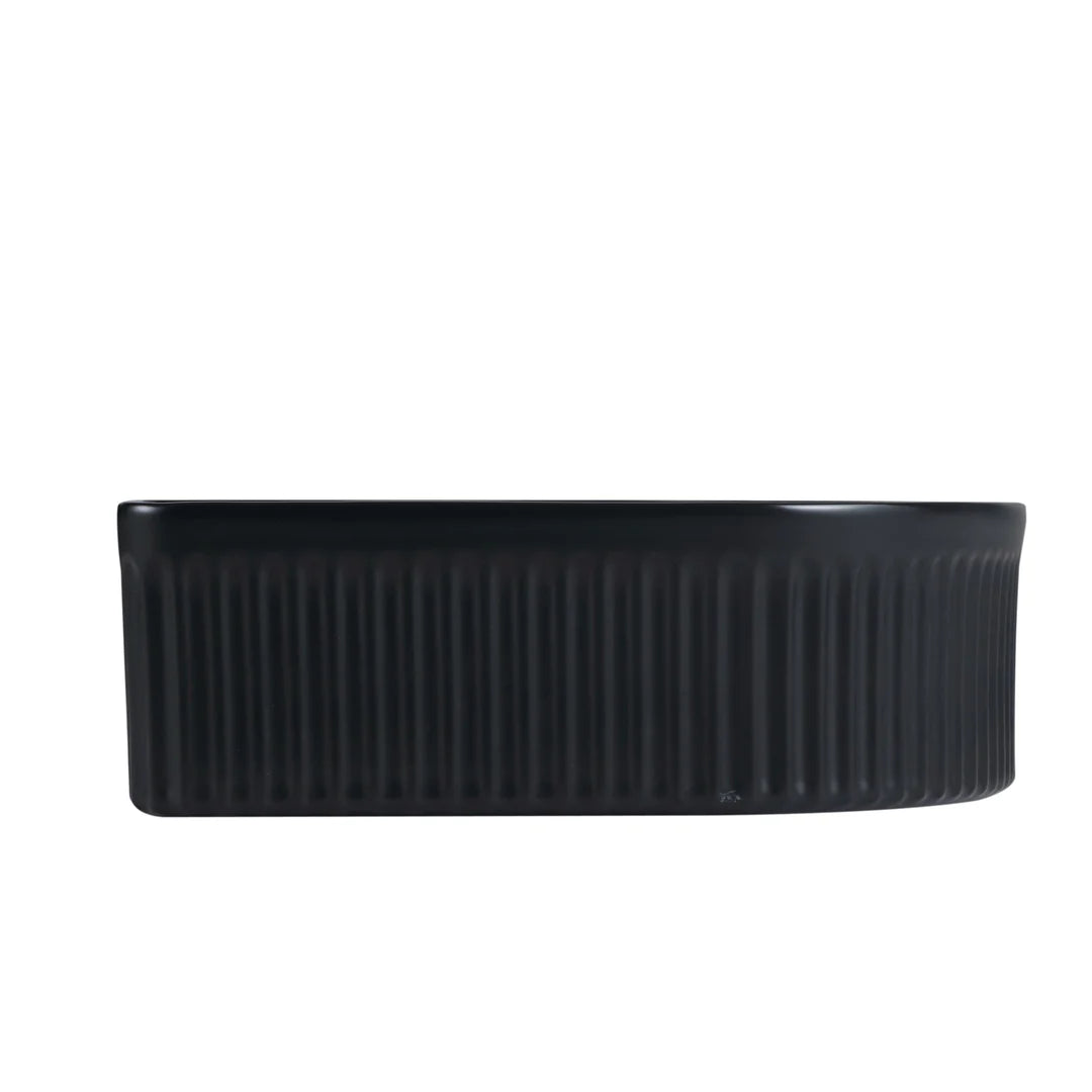 AR400MB - 410x360x120mm Matte Black Above Countertop Basin – view 4