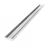Aluminium Slimline Tile Insert Shower Drain 300-3000x100x21mm – Chrome