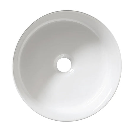 BA300 - 300x300x110mm Gloss White Above Countertop Basin – alternate view