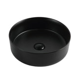 BA300MB - 300x300x110mm Matte Black Above Countertop Basin