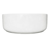 BA300MW - 300x300x110mm Matte White Above Countertop Basin – detail view