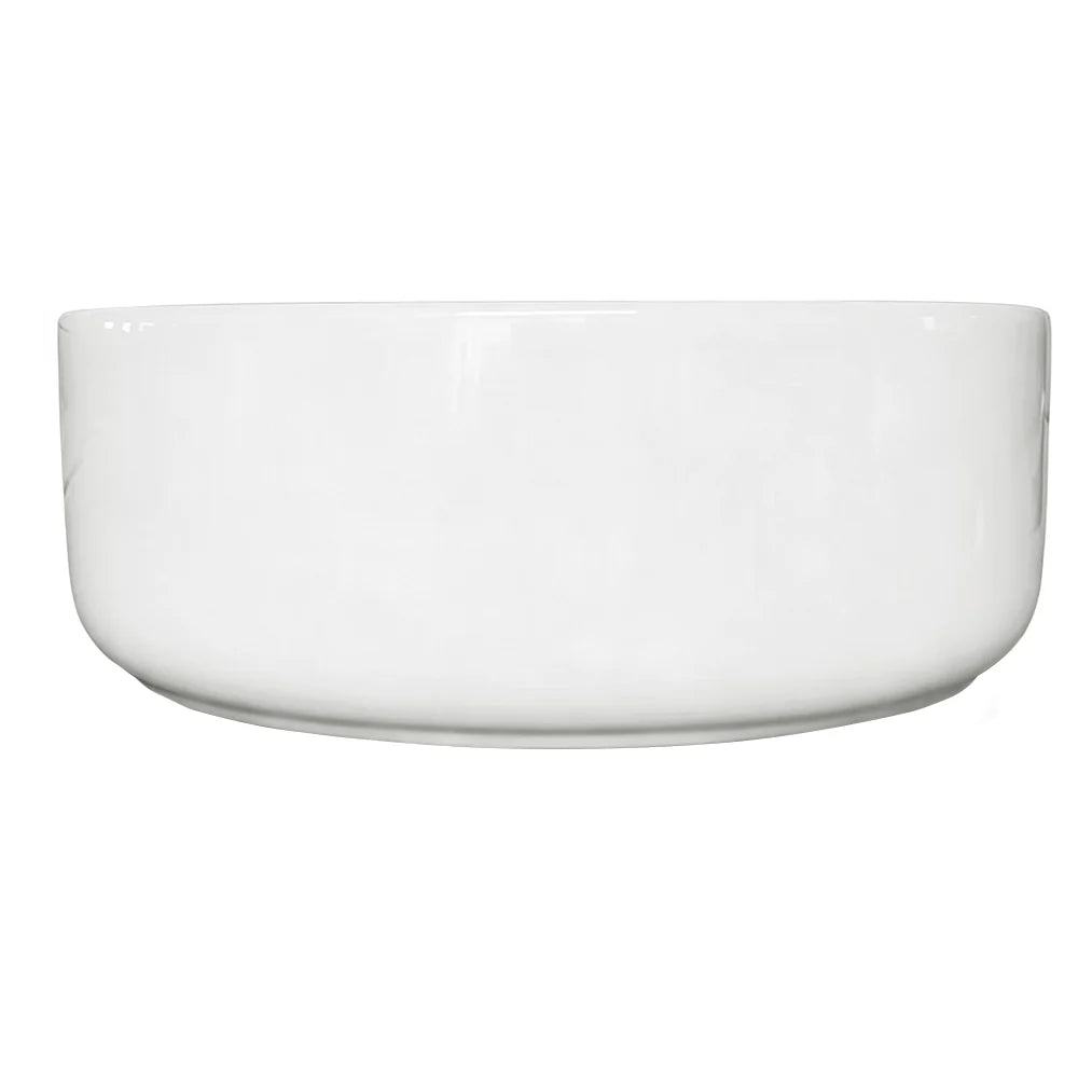 BA360 - 360x360x120mm Gloss White Above Countertop Basin – alternate view