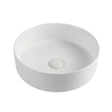 BA360 - 360x360x120mm Gloss White Above Countertop Basin