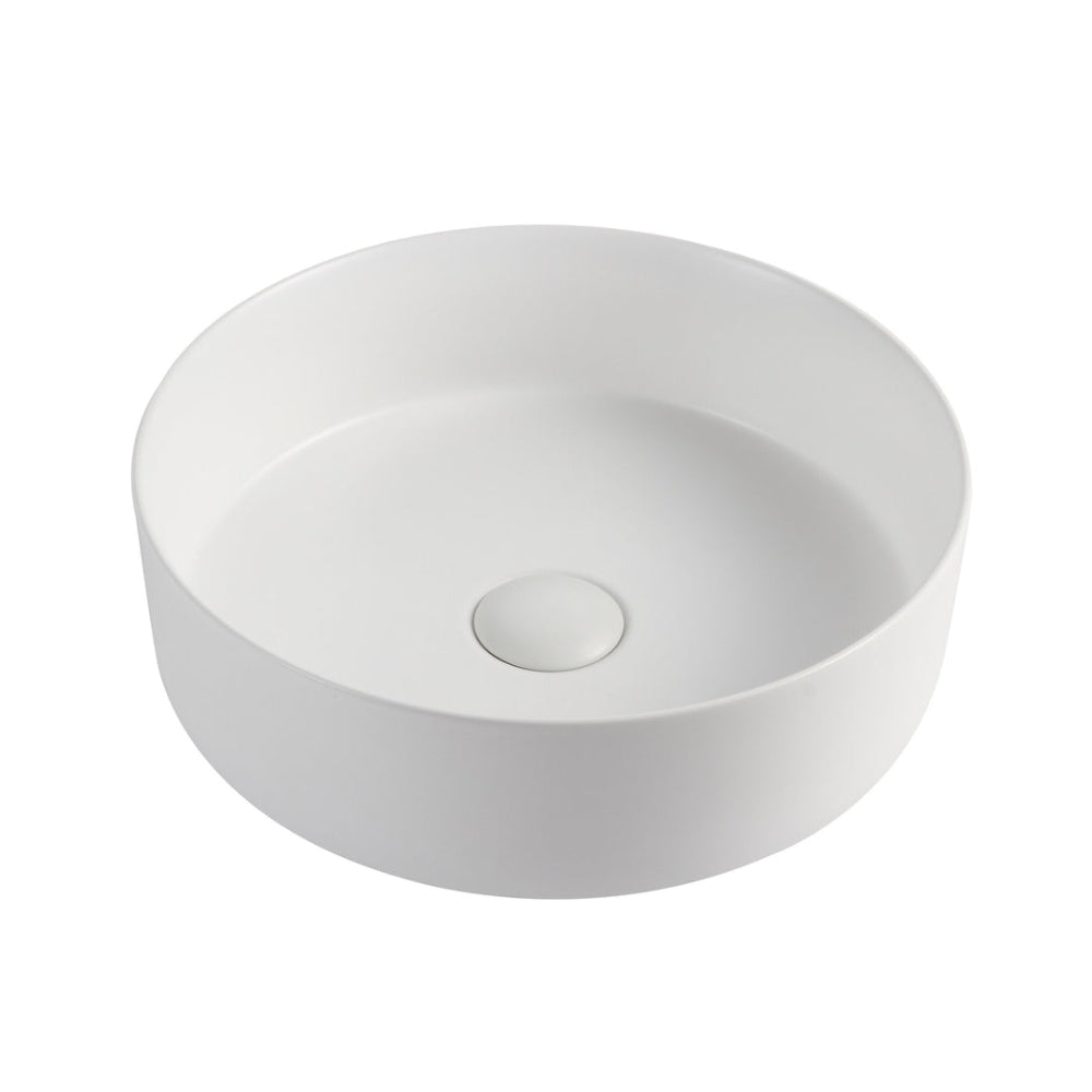 BA360MW - 360x360x120mm Matte White Above Countertop Basin