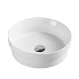 BA3636MW - 360x360x115mm Matte White Semi Countertop Basin