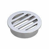 Round Floor Grate with 50mm Outlet – Chrome