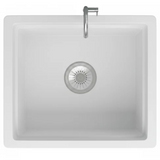 Granite Single Bowl Kitchen Sink D458-WH – ISTONE – view 5