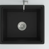 Granite Single Bowl Kitchen Sink D458-BK – ISTONE – view 4