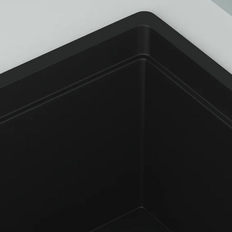 Granite Single Bowl Kitchen Sink D458-BK – ISTONE – view 7