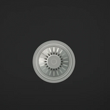 Granite Single Bowl Kitchen Sink D534-BK – ISTONE – view 6