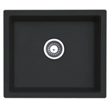 Granite Single Bowl Kitchen Sink D534-BK – ISTONE – view 4