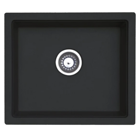Granite Single Bowl Kitchen Sink D534-BK – ISTONE – view 4