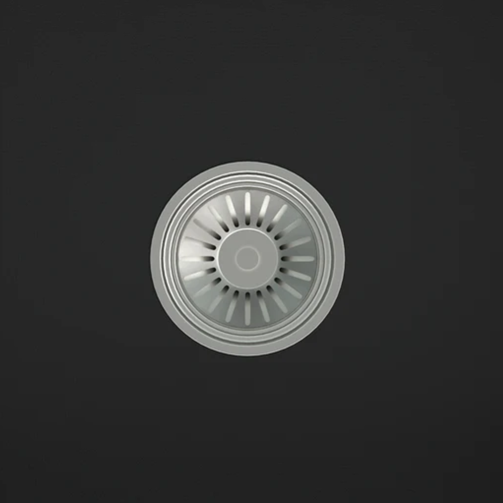 Granite Single Bowl Kitchen Sink D565-BK – ISTONE – view 5