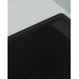 Granite Single Bowl Kitchen Sink D565-BK – ISTONE – view 7