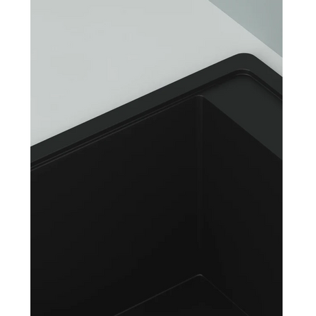 Granite Single Bowl Kitchen Sink D565-BK – ISTONE – view 7