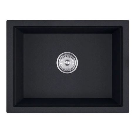 Granite Single Bowl Kitchen Sink D610-BK – ISTONE – view 4