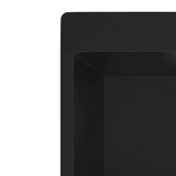 Granite Single Bowl Kitchen Sink D620-BK – ISTONE – view 6