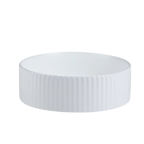FL400 - 400x400x125mm Above White Above Countertop Basin – alternate view