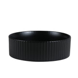 FL400MB - 400x400x125mm Matte Black Above Countertop Basin – alternate view