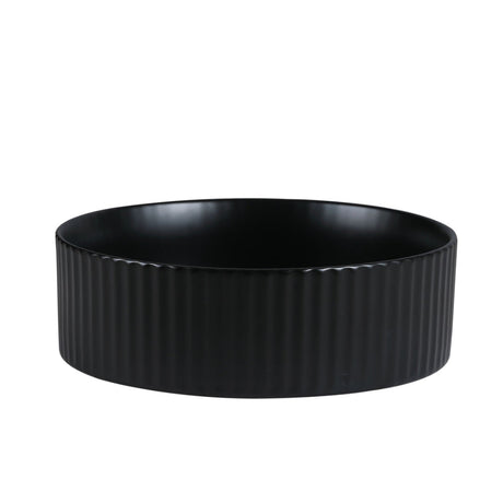FL400MB - 400x400x125mm Matte Black Above Countertop Basin – alternate view