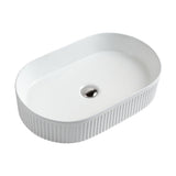 FL580 - 580x360x115mm Gloss White Above Countertop Basin