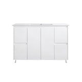 FP1200 - 1200x460x875mm High Gloss Polyurethane Vanity with Ceramic Basin