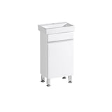 FP450 - 450x300x860mm High Gloss Polyurethane Vanity with Ceramic Basin