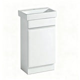 FP450-KB - 450x300x880mm Kickboard MDF Vanity with Ceramic Basin