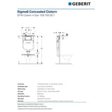 Geberit Sigma 8 In-Wall Toilet Suite – Gloss White with Premium Stainless Steel Button – alternate view