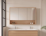 Hera 1200mm Shave Cabinet - 1200x780x150mm